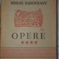 M Sadoveanu, Opere, vol IV, 1945, 498 pagini