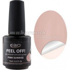 Pink Sunrise 15ml - gel LED/UV, PEEL OFF foto