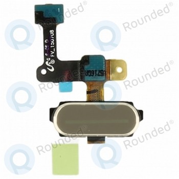 Samsung Galaxy Tab S2 9.7 (SM-T810, SM-T815) Buton Home flex gold incl. Senzor de amprentă foto