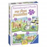 Primul meu puzzle animale 2468 piese, Ravensburger