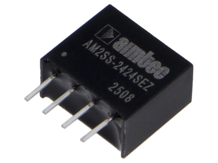 Convertor DC/DC AIMTEC 2W 24V SIP4 AM2SS-EZ