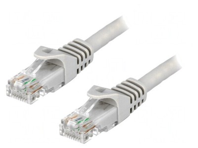 Patch cord U/UTP Cat6 Gri 7.5m foto
