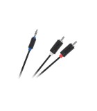 Cablu Jack 3.5 mm la 2x RCA 5m Cabletech