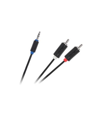 Cablu Jack 3.5 mm la 2x RCA 5m Cabletech foto