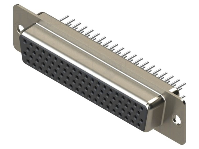 Conector D-Sub HD mamă, 78 pini