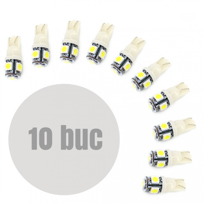 Set 10 Buc Led Pozitie T10 CLD301