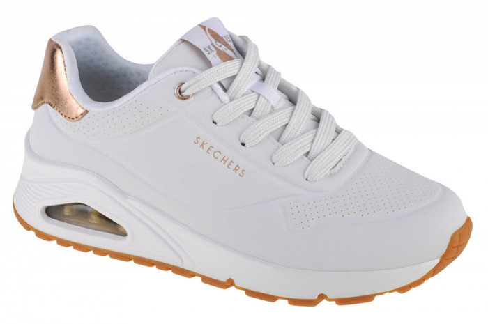 Pantofi pentru adidași Skechers Uno-Golden Air 177094-WHT alb