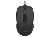 Mouse neagră USB A cu cablu