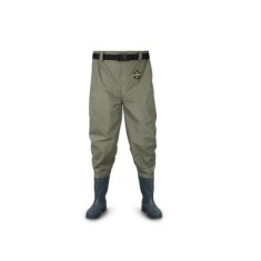 Pantaloni wading impermeabili DELPHIN Hron, cizma inclusa, pana in talie 41
