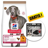 Cumpara ieftin Hill&amp;#039;s Science Plan Canine Adult No Grain Large Breed Chicken 14 kg + Tickless Pet GRATIS, Hill&#039;s