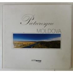 PICTURESQUE MOLDOVA , ALBUM DE FOTOGRAFIE COLOR , TEXT IN ROMANA SI ENGLEZA , ANII &#039;2000