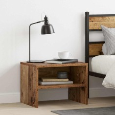 Dulap de noapte Lemn vechi 40 x 30 x 30 cm Lemn compozit