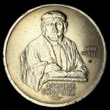 RUSIA URSS 1 RUBLA 1990 [2]FRANCISK SCORINA, Europa, Cupru-Nichel