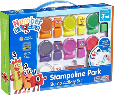 Set activitati cu stampile - Numberblocks PlayLearn Toys foto