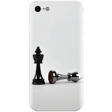 Husa silicon pentru Apple Iphone 6 Plus, Chess