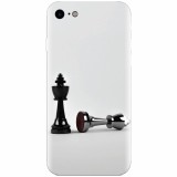 Husa silicon pentru Apple Iphone 5c, Chess