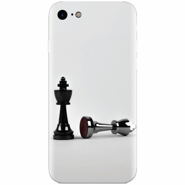 Husa silicon pentru Apple Iphone 6 / 6S, Chess