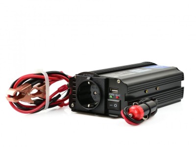 Convertor de tensiune 24V/230V 350/700W, GEKO G17003 foto