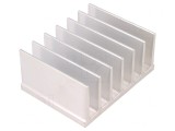 Radiator aluminiu cu aripioare 60mm x 78mm x 35mm
