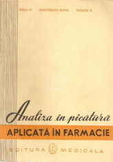 Analiza in picatura aplicata in farmacie foto