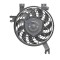 GMV radiator electroventilator Lexus GX, 2002-2010, GX470, motor 4.7 V8, benzina, cutie automata, 245; 2 pini,