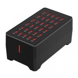 Incarcator Statie OEM WT-268, 150W, 2.4A, 30 x USB-A, Negru