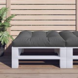 VidaXL Pernă pentru paleți, antracit, 80x80x12 cm, material textil