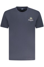 Armati Di Mare Tricou barbati din bumbac cu logo, bleumarin (Marime: M) foto