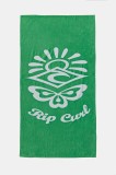Rip Curl prosop din bumbac culoarea verde, 01OWTO