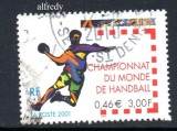 FRANTA 2001, Handbal, Sport, stampilat, uzat