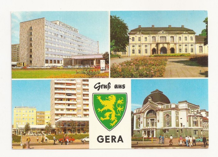 SG3 - Carte Postala - Germania, DDR Gera, necirculata 1984