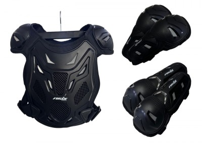 Set protectie corp, genunchiere si cotiere, cross/enduro/atv, copii Asix AS1, ma... Cod Produs: MX_NEW YND-911 foto