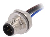 Soclu M12 5 PIN tată IP67 pentru DeviceNet/CANopen