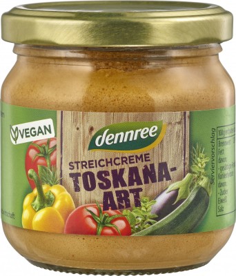 Crema tartinabila Toscana bio 180g Dennree foto