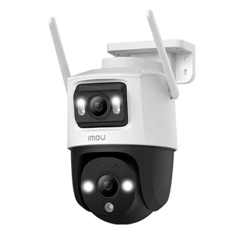 Camera IP PT exterior Wi-Fi, 5+5MP, lentila duala, sirena, auto smart tracking, IR 30m, lumina alba 30m, microfon, difuzor, detectie vehicul/om - IMOU