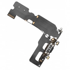 Banda flex cu conector de alimentare / microfon pentru APPLE iPhone 7 (Negru) foto