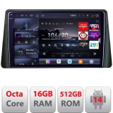 Navigatie Ford Focus 4 2019+ Edotec Kit-focus4 8 core QLED 2K 16+512 360 Android Waze USB Navigatie Internet Youtube Radio CarStore Technology