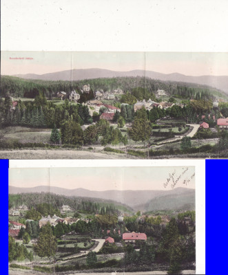 Borsec , Borszek (Harghita) - multipla-4 carti postale-RR, clasica foto