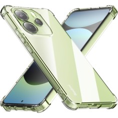 BestCase&reg; Husa Anti Shock Pentru Xiaomi Redmi Note 14 Pro 4G, Transparent