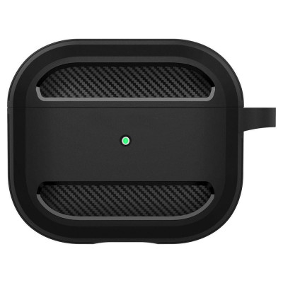 Husa de protectie compatibila cu apple airpods 3 2021, 101pro, onyx htpmag, negru foto