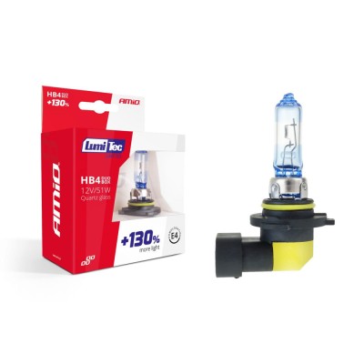 Set becuri cu halogen HB4 12V 51W LumiTec LIMITED + 130% DUO BOX foto