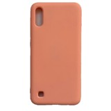 Husa silicon soft-touch compatibila cu Samsung Galaxy A10, Rose, ALC MOBILE
