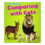 Carte "Comparing with Cats" - Matematică pentru copii 5-8 ani, cu pisici, ilustrații foto colorate