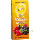 Vitamina C cu Aroma de Fructe de Padure pentru Copii 100mg 30cpr
