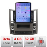 Navigatie Infiniti FX45 2007-2009 Android radio gps internet Octa Core 4+64 LTE fx45-old+EDT-E709