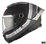 Casca integrala pentru scuter - motocicleta MT Thunder 4 SV R25 B2 negru/gri mat (ochelari soare integrati) M (57/58cm)