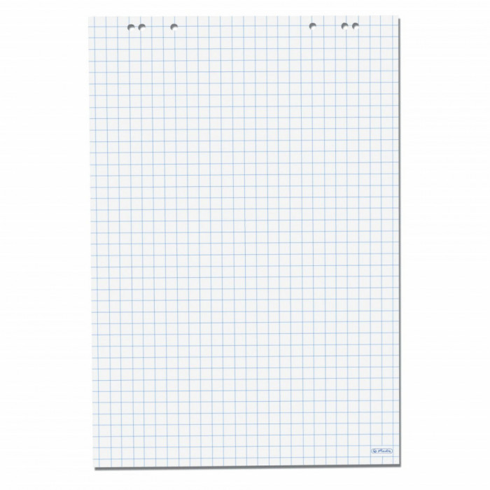 Rezerva hartie Flipchart Herlitz, 68x99 cm, 20 coli