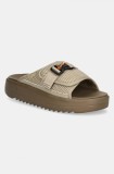 UGG papuci Maxxer Slide 2.0 bărbați, culoarea bej, 1167871-MDSD