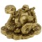 Sarpe auriu cu buddha pe monede chinezesti