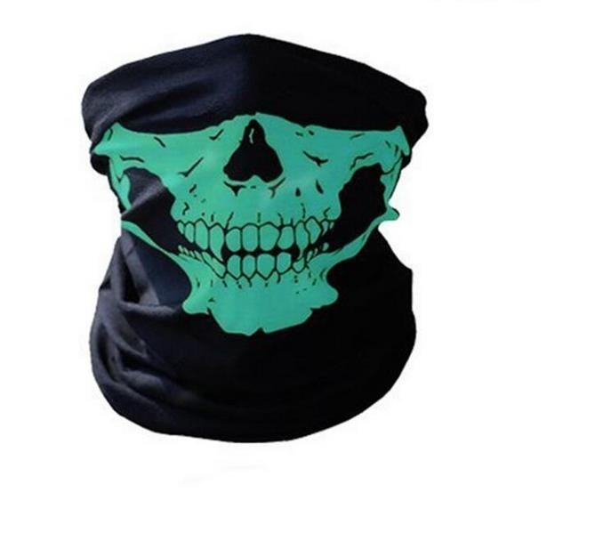 Cagula Masca Craniu Schelet Cap De Mort Verde Cagula Masca Craniu Schelet Cap De Mort Verde